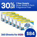 Dryer Sheet 6 Pack Bundle