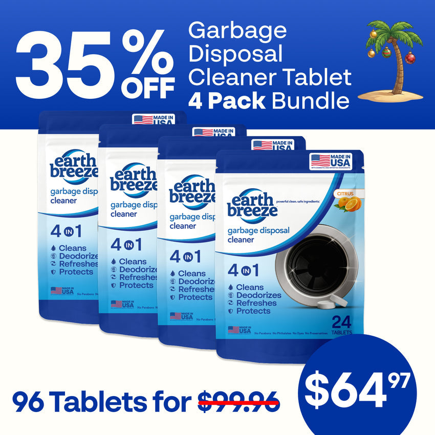 Garbage Disposal Cleaner Tablets - 4 Pack