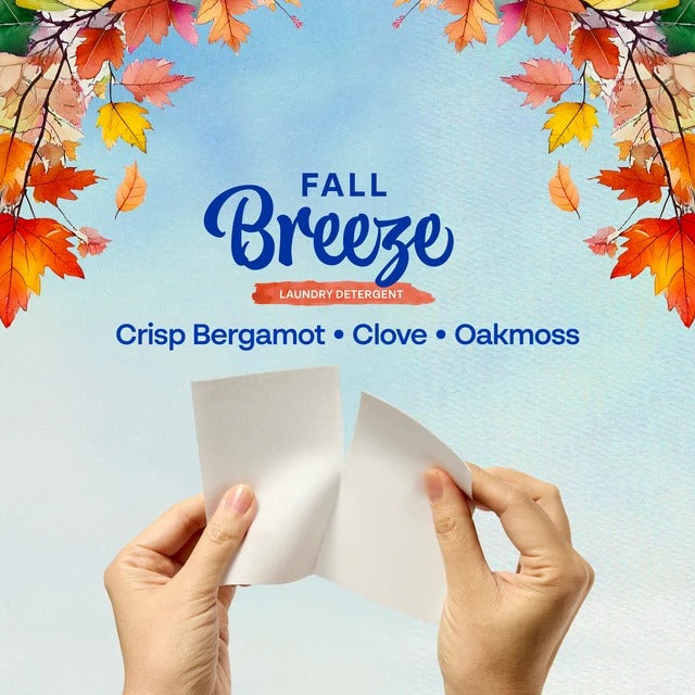 Fall Breeze Laundry Detergent Sheets